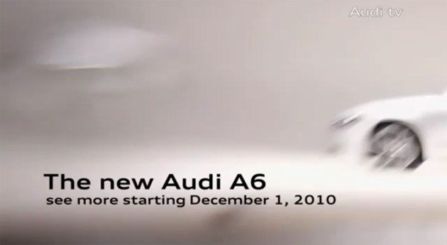 2012 Audi A6 teaser video screencap