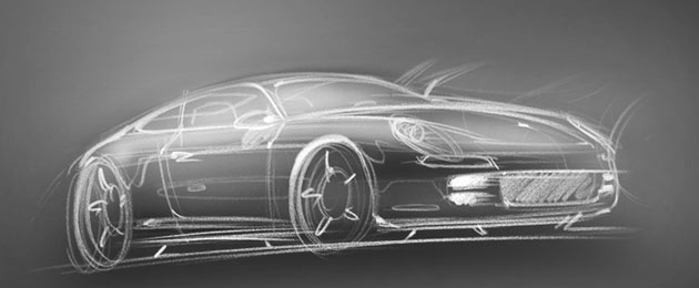 Porsche sketch