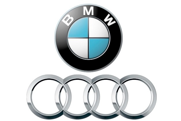 BMW and Audi logos