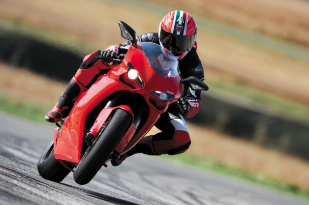 Ducati on track