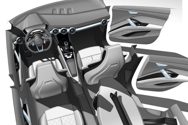 Audi Q4 concept design sketch 04