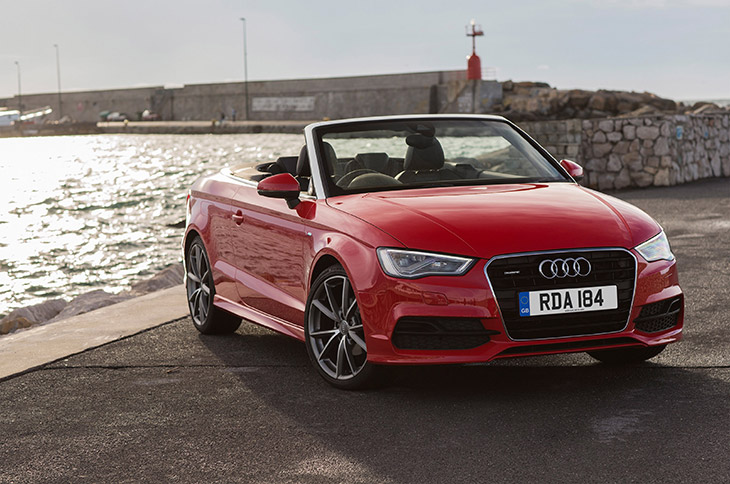 2015 Audi A3 Cabriolet Front Angle