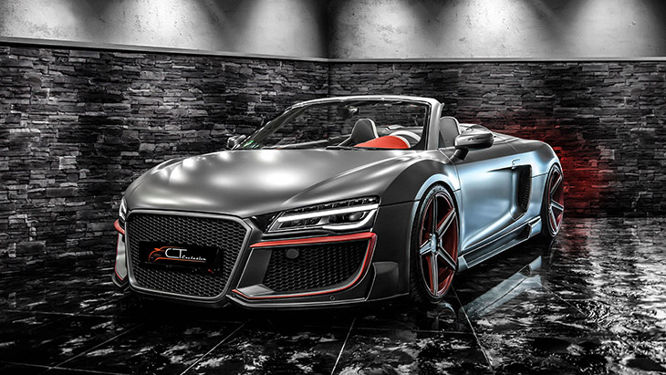 2014 CT Exclusive Audi R8 Front Angle