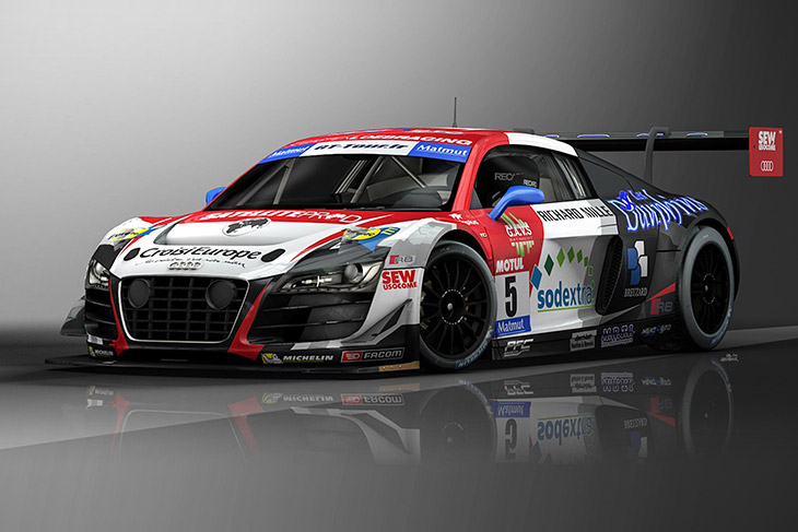 2015 Audi R8 LMS ultra Front Angle