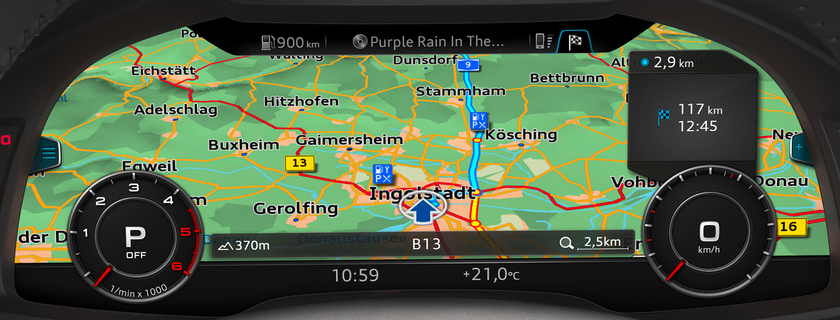 Audi Utilizes HighResolution Navigation Maps for its Driver Assistance