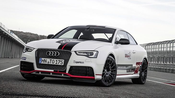 Audi RS 5 TDI Competition Concept Drives to Record Time on the Sachsenring Track