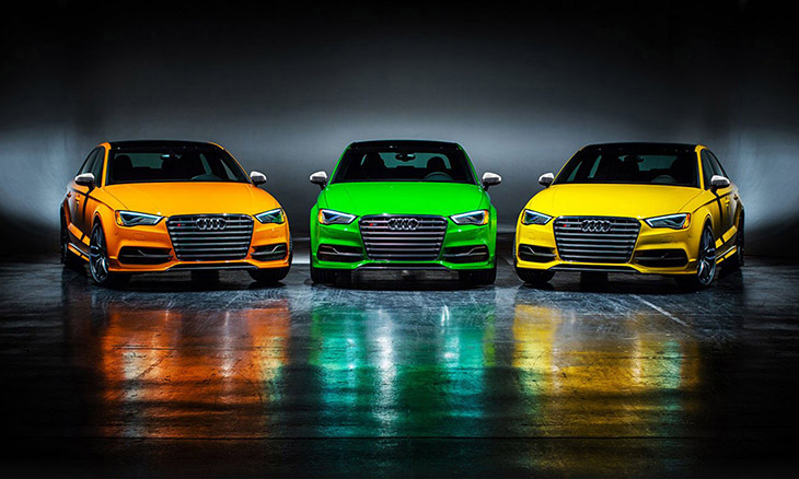 2015 Audi S3 Super Limited Five Colors Front Angle