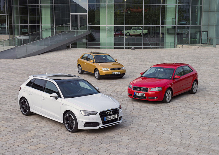 Audi A3 Celebrates 20th Anniversary